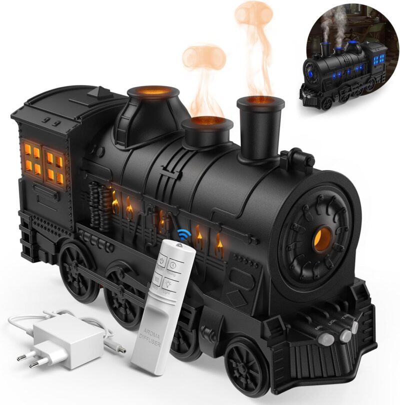 بخور سرد طرح لوکوموتیو مدل HOLDMAY XP‑2100 (Aroma Diffuser Locomotive)