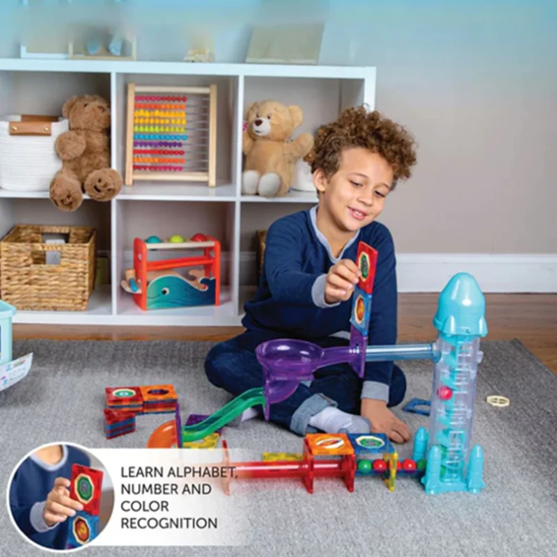 ست آموزشی ساختنی مغناطیسی مدل MagBuild MT2245 (Magic Tiles Marble Run Set) - Image 3