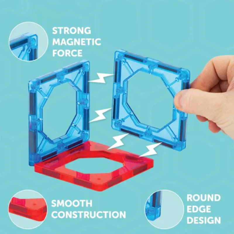 ست آموزشی ساختنی مغناطیسی مدل MagBuild MT2245 (Magic Tiles Marble Run Set) - Image 4