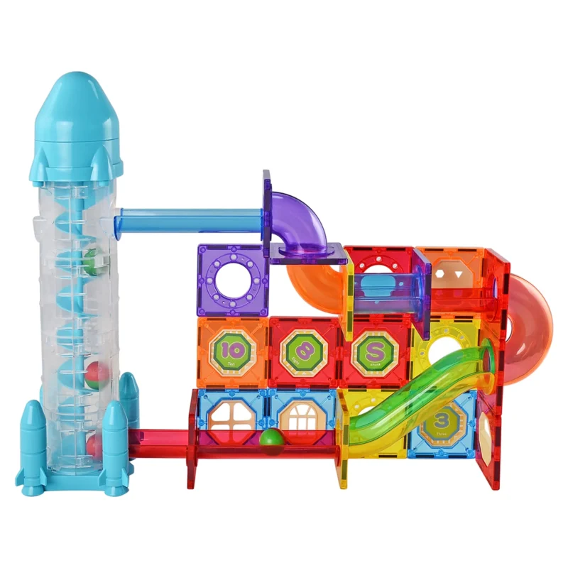 ست آموزشی ساختنی مغناطیسی مدل MagBuild MT2245 (Magic Tiles Marble Run Set) - Image 6