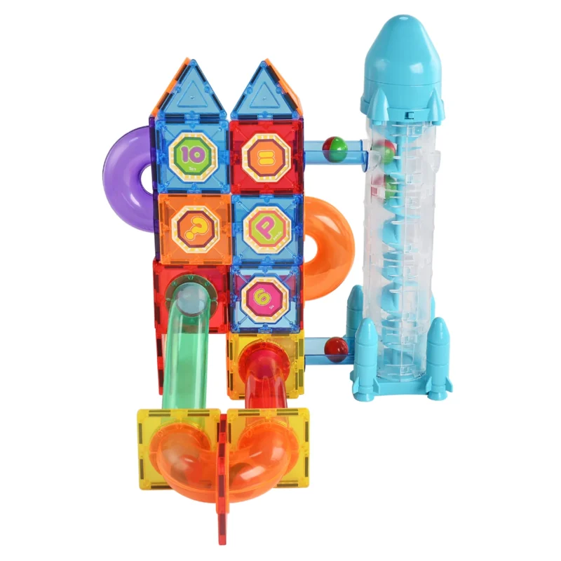 ست آموزشی ساختنی مغناطیسی مدل MagBuild MT2245 (Magic Tiles Marble Run Set) - Image 5