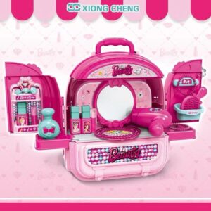 کیف بازی کودک مدل Beauty Set – ست آرایش و خانه فانتزی 3in1