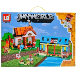 ست ساختنی لگو ماینکرفت MY WORLD مدل LB1199 از برند LEBAIJA