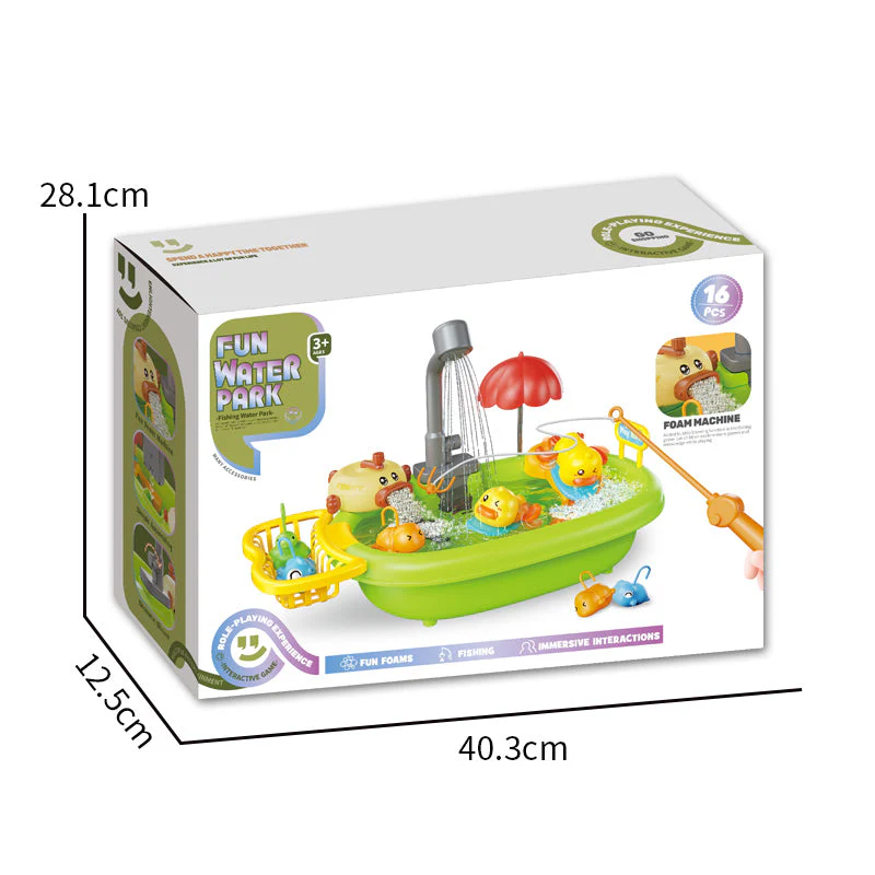 ست بازی سینک آبی کودک مدل Fun Water Park – مدل DYD‑0777A - Image 4