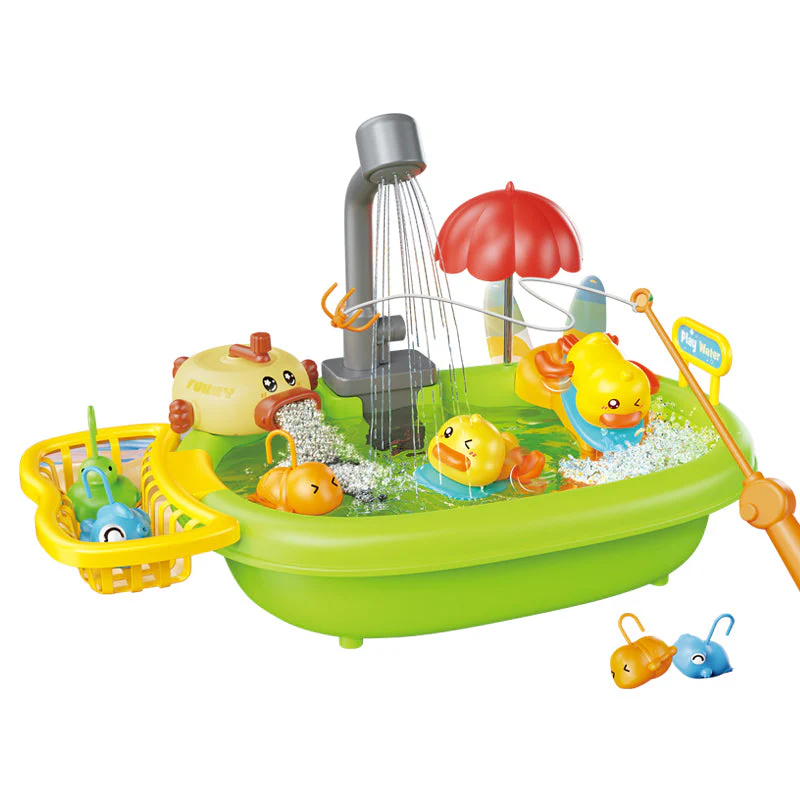 ست بازی سینک آبی کودک مدل Fun Water Park – مدل DYD‑0777A - Image 5