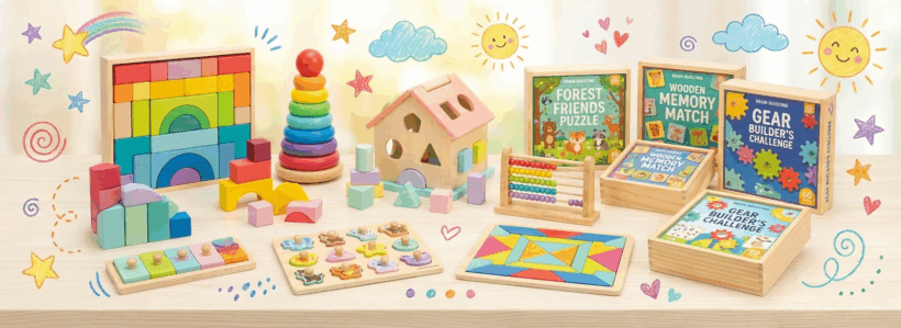بازی آموزشی چوبی