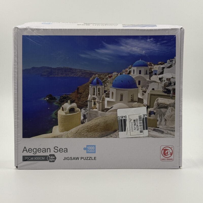 پازل تصویری دریای اژه و جزیره سانتورینی | Aegean Sea Santorini Jigsaw Puzzle
