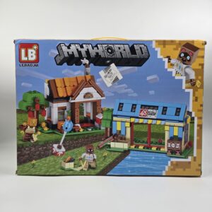 لگو ساختنی ۴۶۴ تکه طرح ماینکرفت مدل MYWORLD
