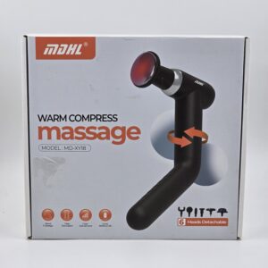 ماساژور تفنگی شارژی MDHL مدل MD-XY18 با دسته بلند ارگونومیک و قابلیت کمپرس گرم و سرد