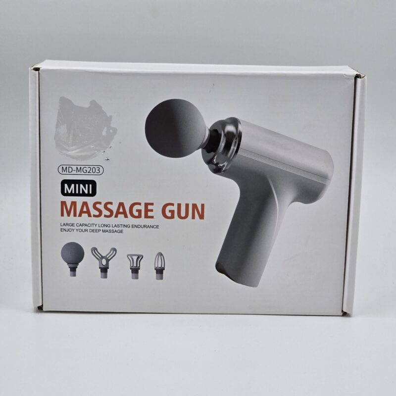 مینی ماساژور تفنگی شارژی مدل MD-MG203 همراه با ۴ سری تخصصی - Image 2