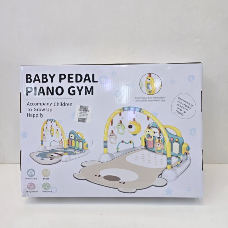 تشک بازی و پلی جیم پیانودار موزیکال نوزاد مدل Baby Pedal Piano Gym
